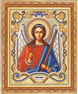 Алмазная мозаика (круглые блестящие стразы) М-105 Икона Св. Ангел Хранитель