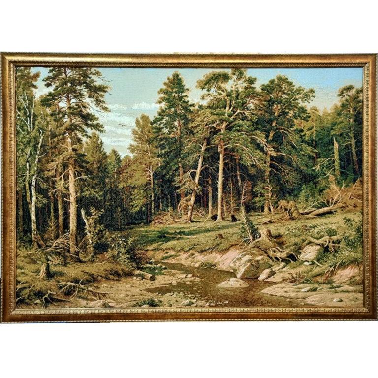 Лес - картина в раме