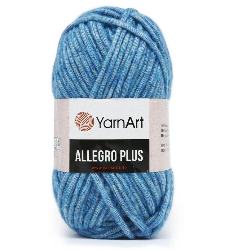 Пряжа для вязания YARNART «ALLEGRO PLUS» (№708) Голубой