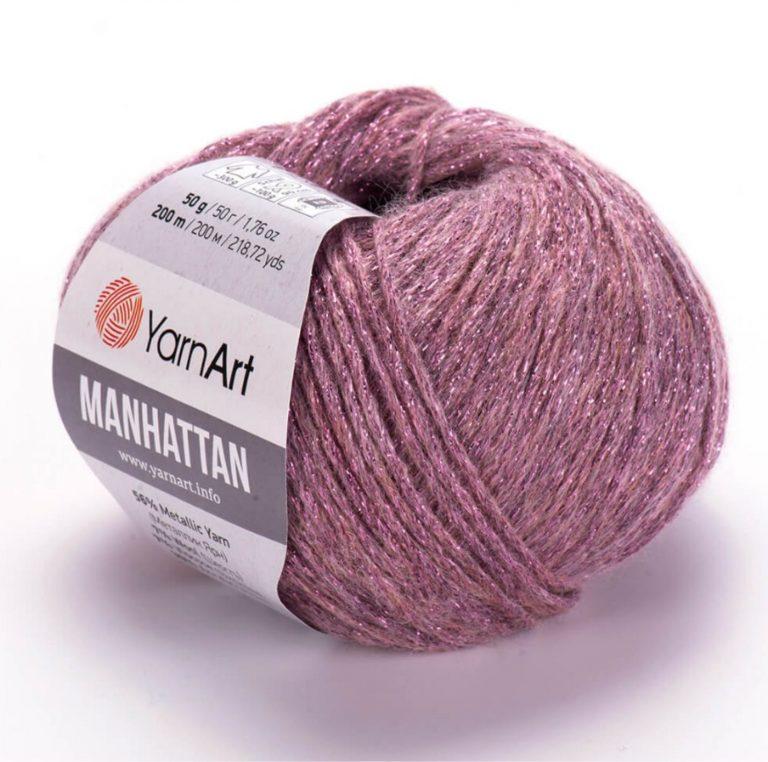 Пряжа для вязания YarnART Manhattan (№ 909) Сухая роза