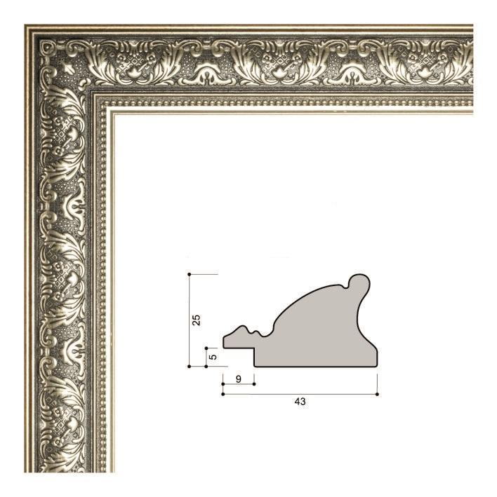 Резной багет - утонченная и оригинальная деталь при оформлении зеркал, картин и фотографий