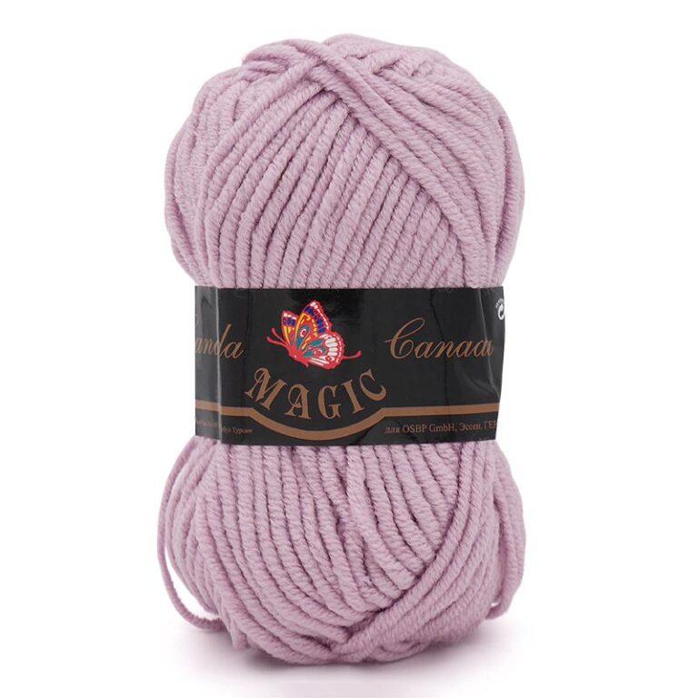 Пряжа для вязания MAGIC «CANADA» (№3715) Нежно-розовый