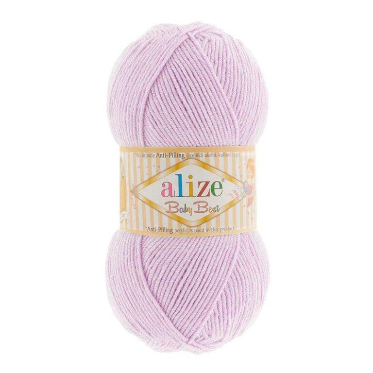 Пряжа для вязания ALIZE «BABY BEST» (№27) Лиловый