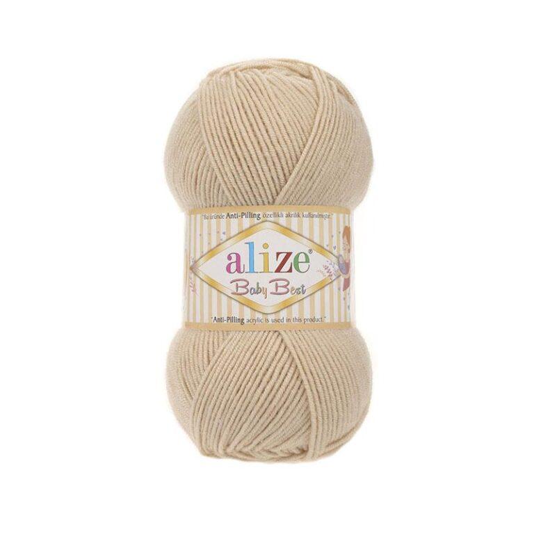 Пряжа для вязания ALIZE «BABY BEST» (№310) Медовый