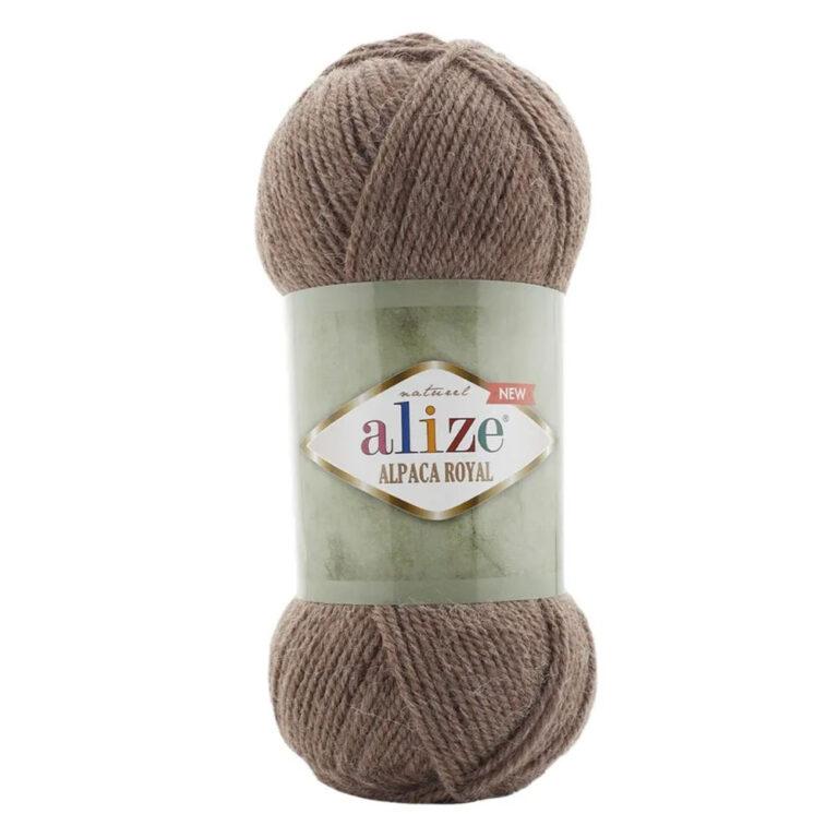 Пряжа для вязания ALIZE «ALPACA ROYAL NEW» (№688) Верблюжий