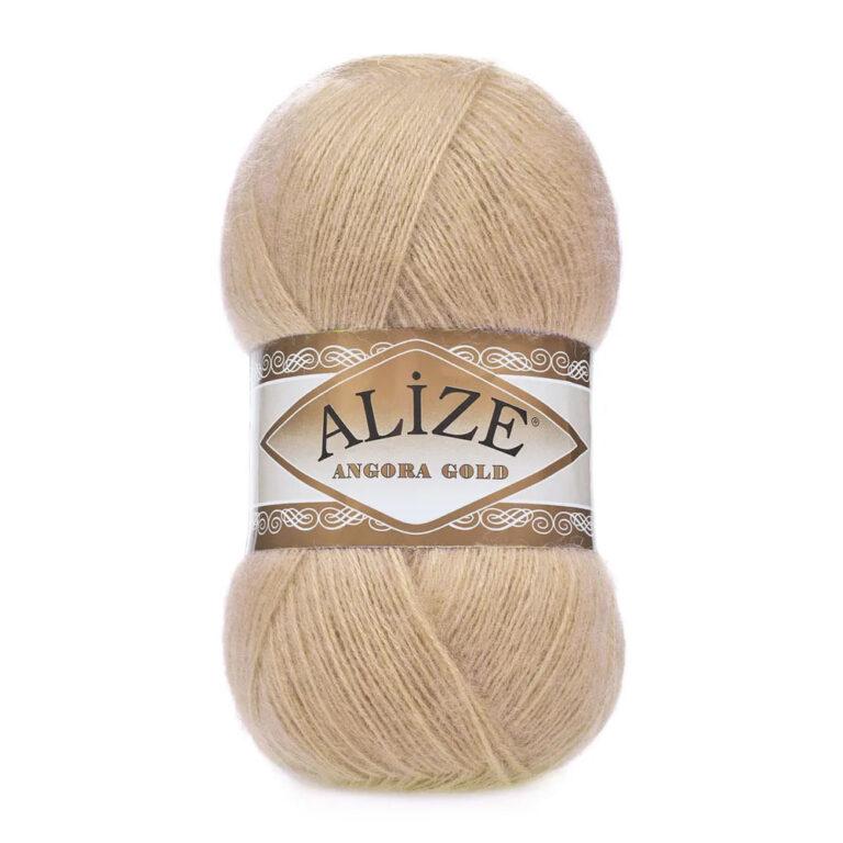 Пряжа для вязания ALIZE «ANGORA GOLD» (№95) Верблюжий