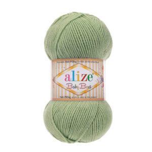 Пряжа для вязания ALIZE BABY BEST (№138) Оливковый