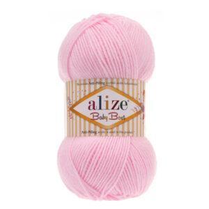 Пряжа для вязания ALIZE BABY BEST (№185) Светло-розовый