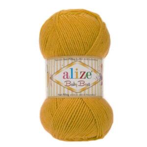 Пряжа для вязания ALIZE BABY BEST (№281) Горчичный