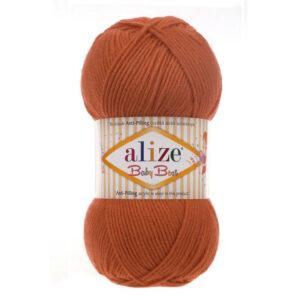 Пряжа для вязания ALIZE BABY BEST (№408) Оранжевый