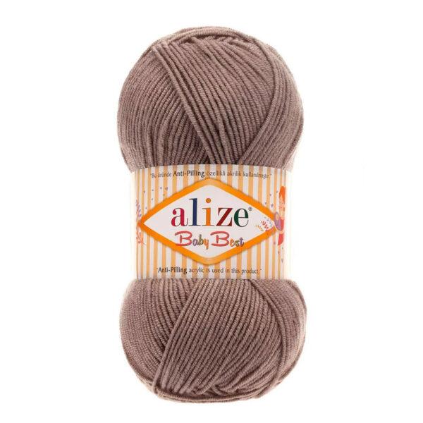 Пряжа для вязания ALIZE BABY BEST (№534) Светло-коричневый