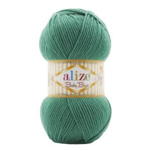 Пряжа для вязания ALIZE BABY BEST (№623) Тропический зеленый