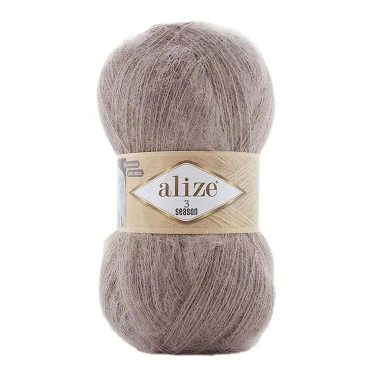 Пряжа для вязания ALIZE «3 SEASON» (№541) Норка