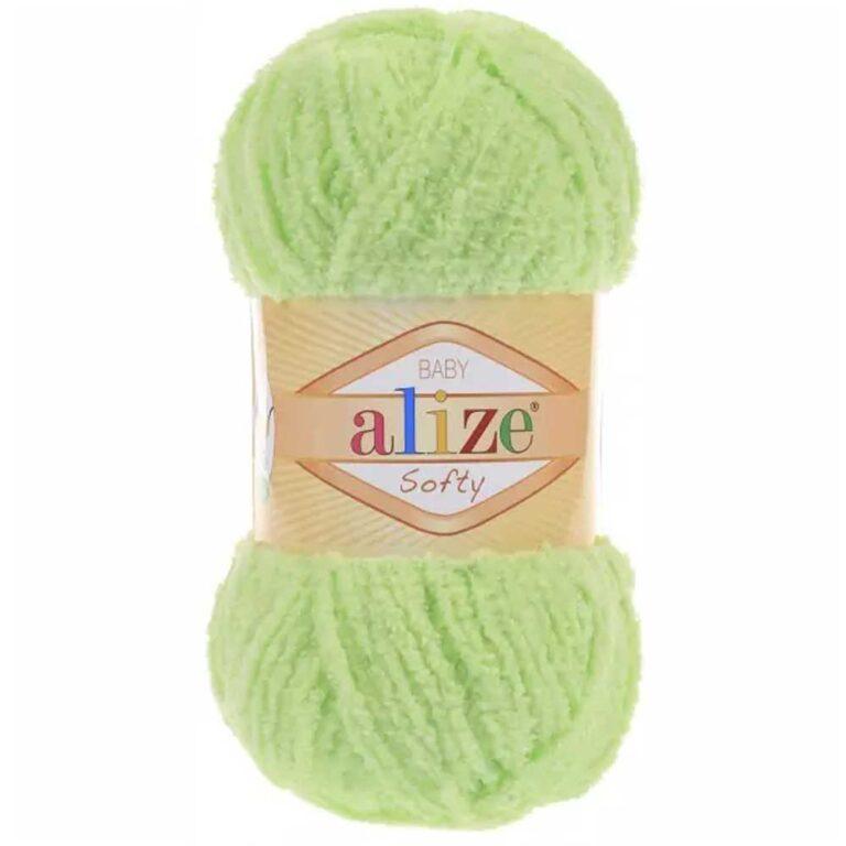 Пряжа для вязания ALIZE «SOFTY» (№41) Ментол