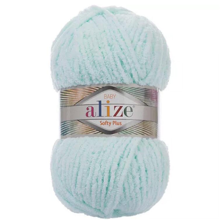 Пряжа для вязания ALIZE «SOFTY PLUS» (№15) Мята