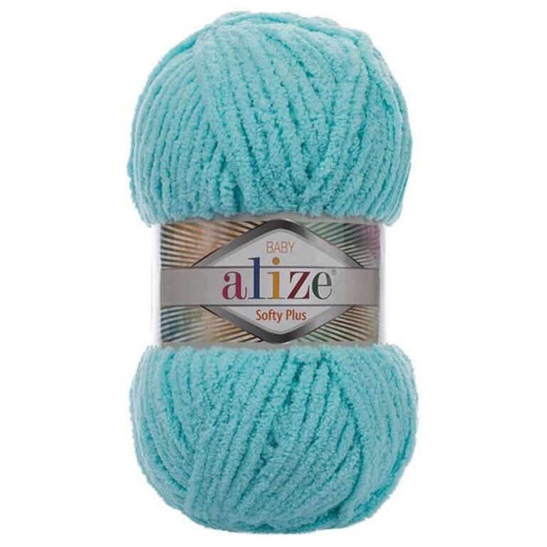 Пряжа для вязания ALIZE «SOFTY PLUS» (№263) Бирюза