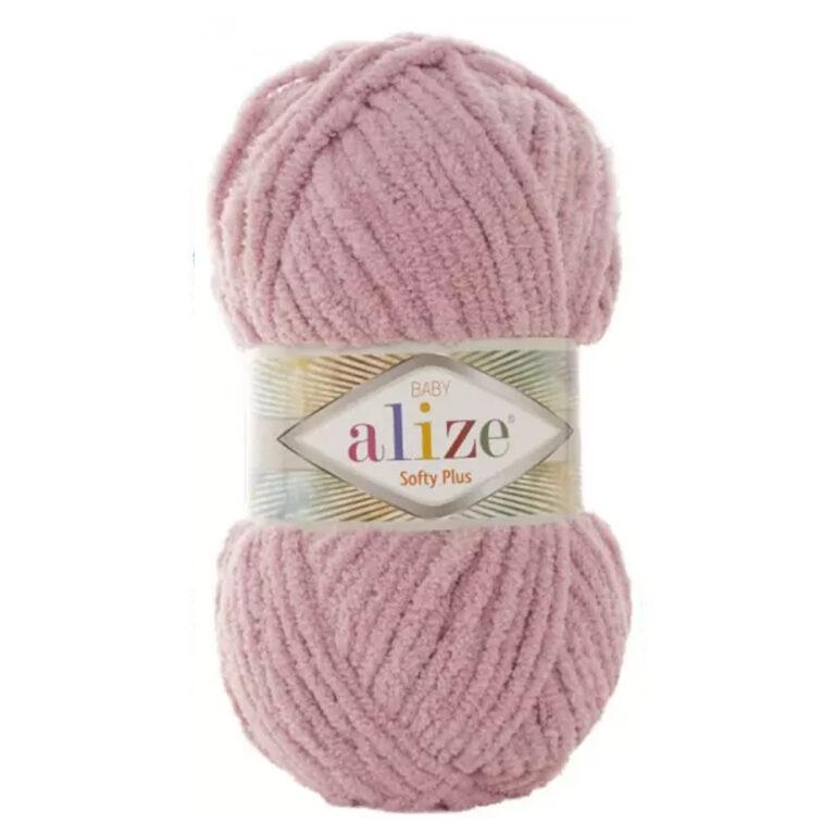 Пряжа для вязания ALIZE «SOFTY PLUS» (№295) Пыльная роза