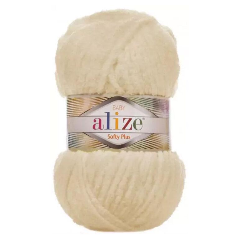Пряжа для вязания ALIZE «SOFTY PLUS» (№310) Медовый