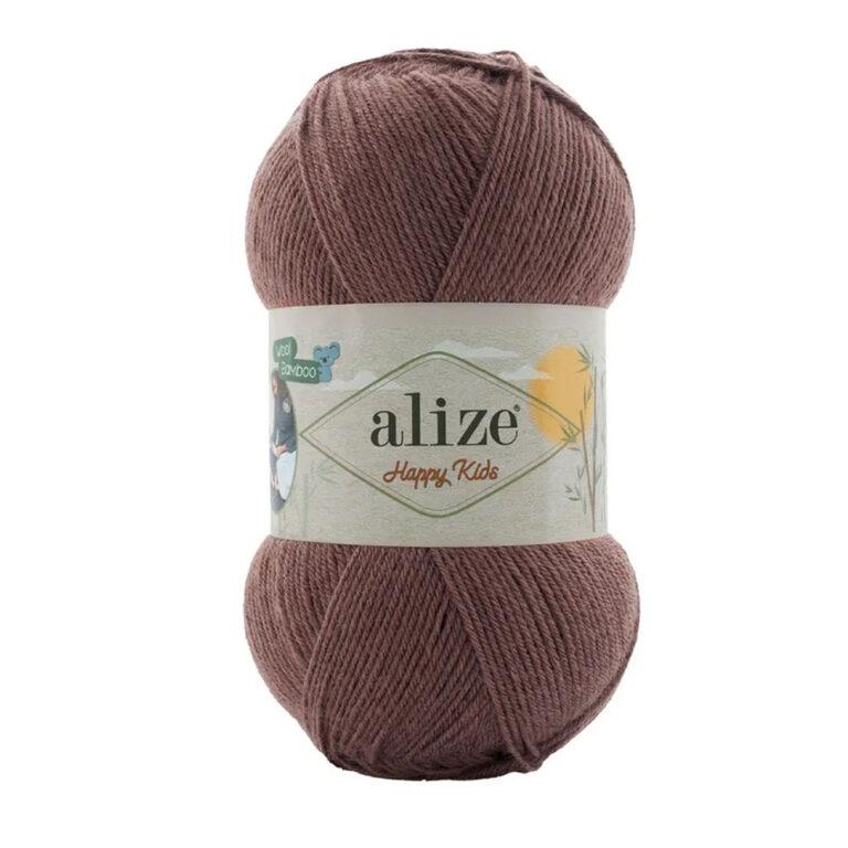 Пряжа для вязания ALIZE «HAPPY KIDS» (№232) Коричневый