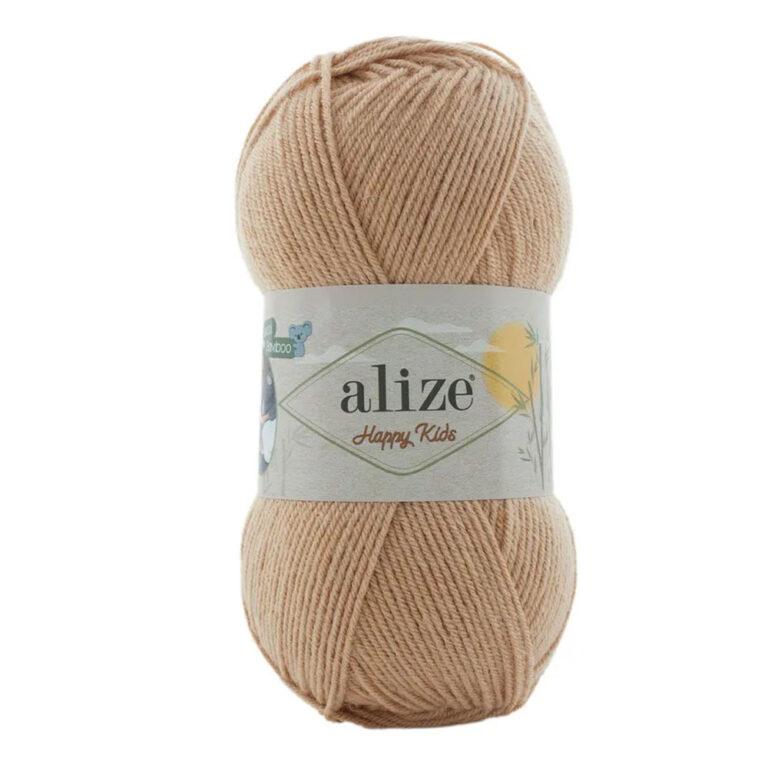 Пряжа для вязания ALIZE «HAPPY KIDS» (№580) Медовый