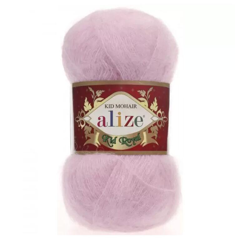 Пряжа для вязания ALIZE KID ROYAL (№143) Светлая пудра