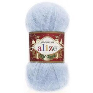Пряжа для вязания ALIZE KID ROYAL (№183) Светло-голубой