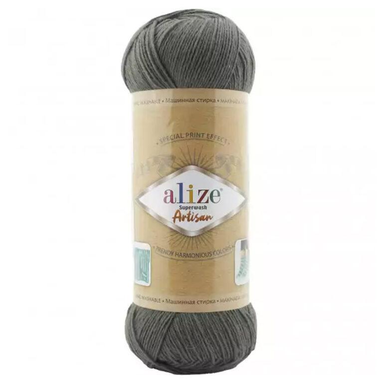 Пряжа для вязания ALIZE «SUPERWASH ARTISAN» (№274) Артишок