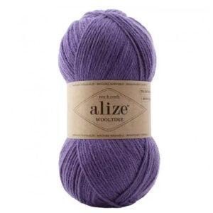 Пряжа для вязания ALIZE WOOL TIME (№235) Фиолет