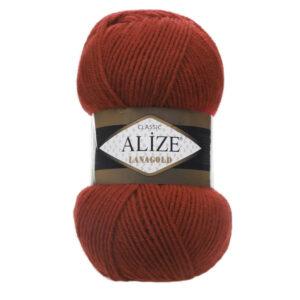 Пряжа для вязания ALIZE LANAGOLD (№36) Терракот