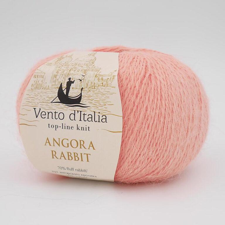 Пряжа для вязания VENTO D'ITALIA ANGORA RABBIT (№05) Персик
