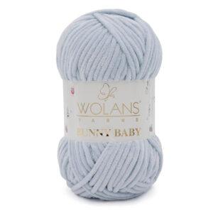 Пряжа для вязания WOLANS YARNS BUNNY BABY (№48) Светло-голубой