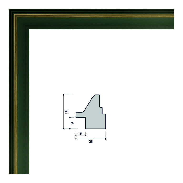 Багет пластиковый (ZR6340-4498) 2,9м
