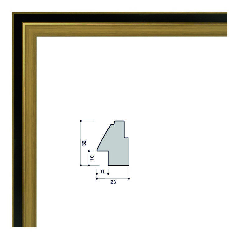 Багет пластиковый (ZR6420B-8922) 2,9м