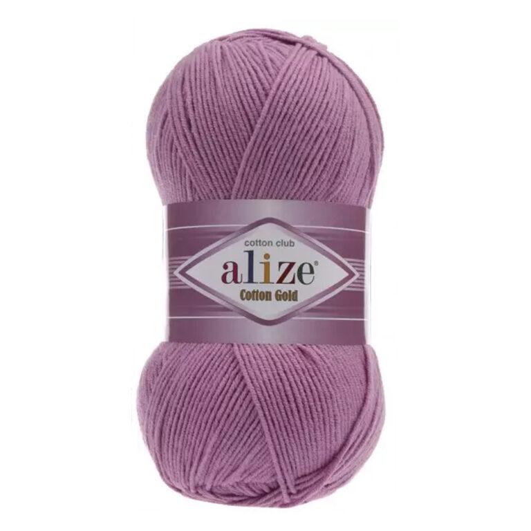 Пряжа для вязания ALIZE «COTTON GOLD» (№98) Розовый