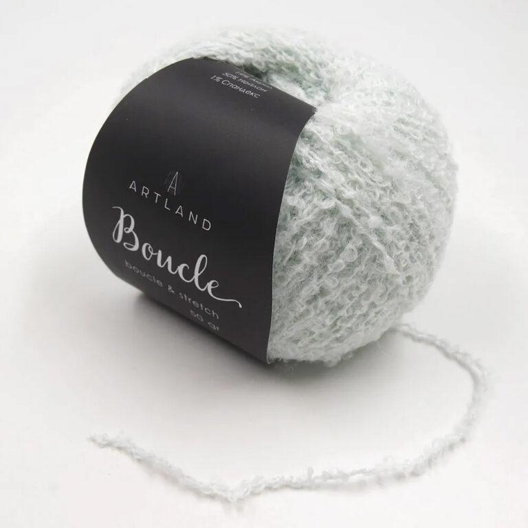 Пряжа для вязания ARTLAND BOUCLE (№012) Мята
