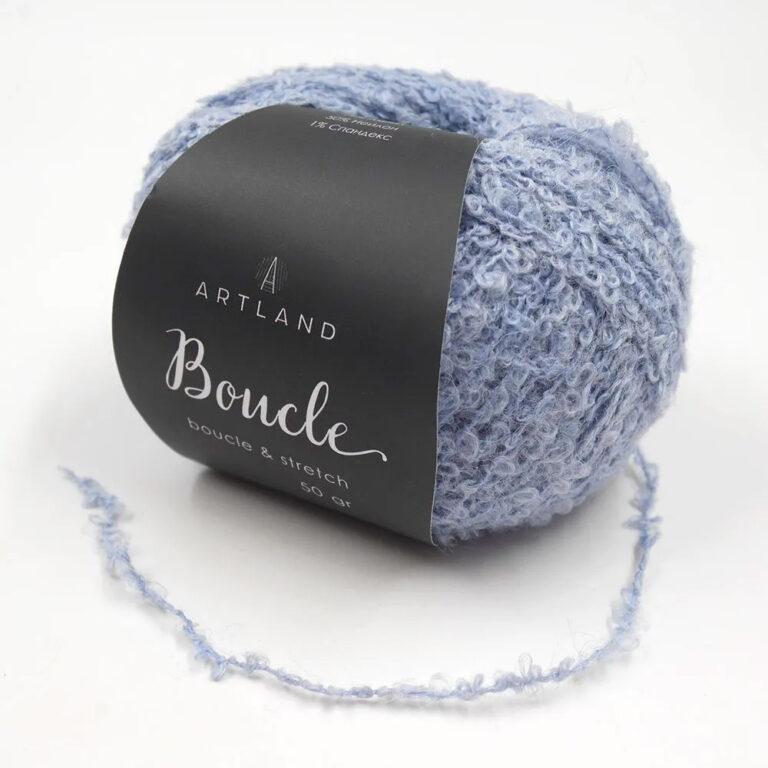 Пряжа для вязания ARTLAND BOUCLE (№046) Джинс