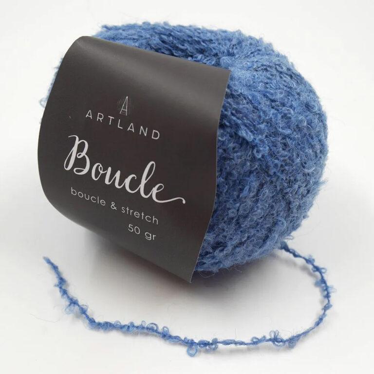Пряжа для вязания ARTLAND BOUCLE (№049) Синий