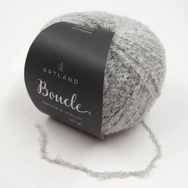 Пряжа для вязания ARTLAND BOUCLE (№067) Серый