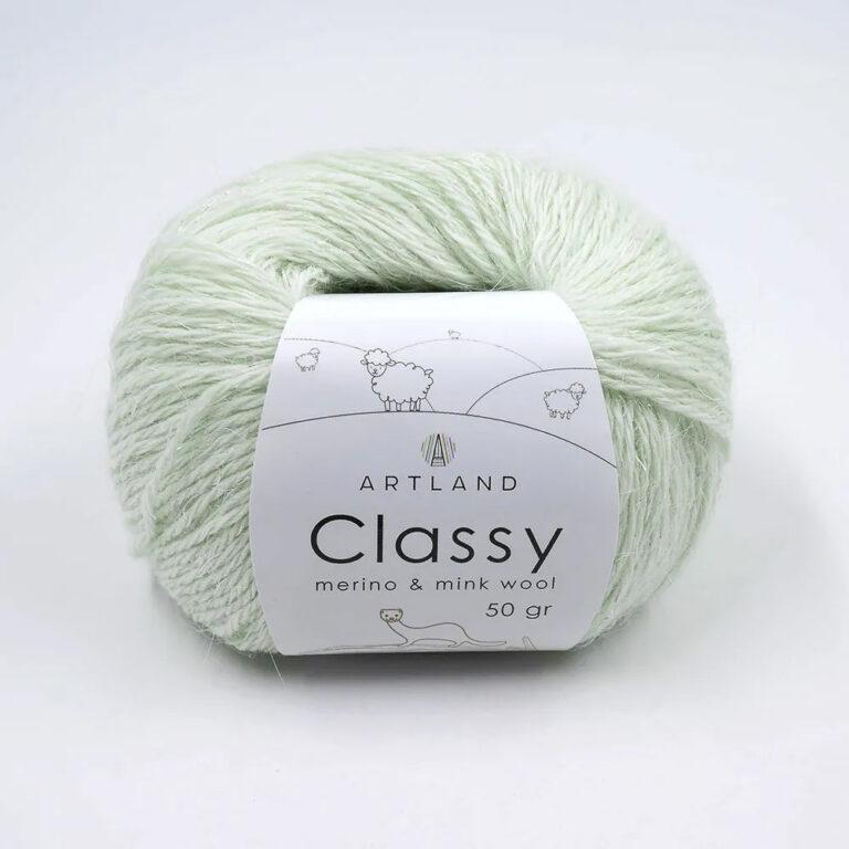 Пряжа для вязания ARTLAND CLASSY (№05) Светлая мята
