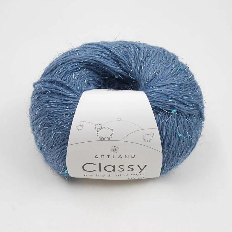 Пряжа для вязания ARTLAND CLASSY (№12) Темно-бирюзовый
