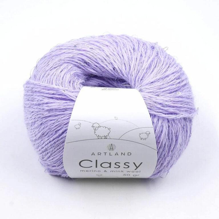 Пряжа для вязания ARTLAND CLASSY (№31) Сиреневый