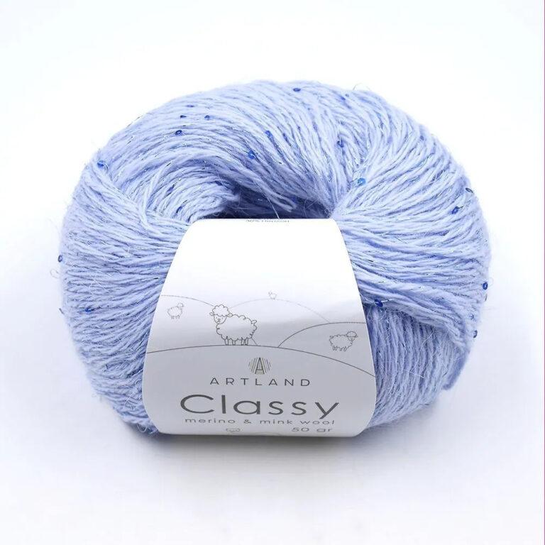 Пряжа для вязания ARTLAND CLASSY (№49) Голубой