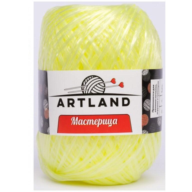 Пряжа для вязания мочалок ARTLAND МАСТЕРИЦА (№31) Лимонный