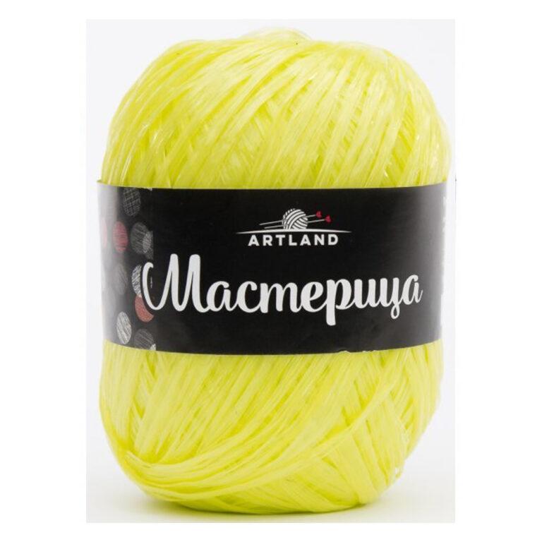 Пряжа для вязания мочалок ARTLAND МАСТЕРИЦА (№32) Фосфор