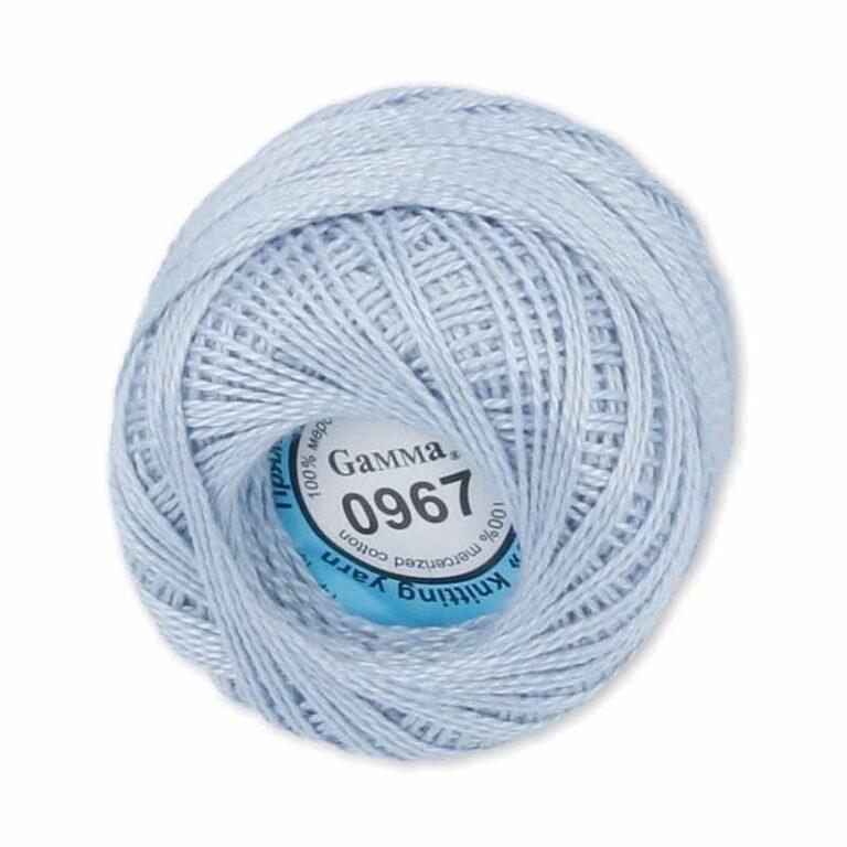 Пряжа для вязания GAMMA «ИРИС» (№1095) Светло-сиреневый