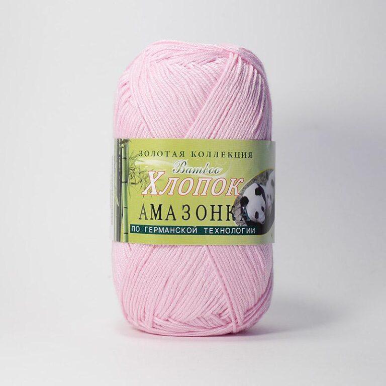 Пряжа для вязания COLOR CITY «АМАЗОНКА» (№105) Розовый