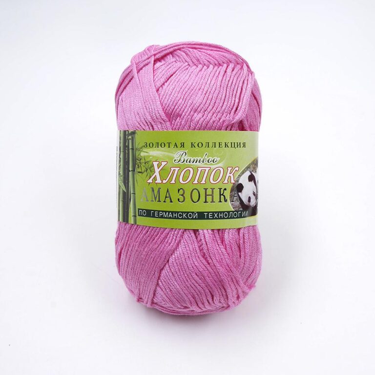 Пряжа для вязания COLOR CITY «АМАЗОНКА» (№115) Розовый