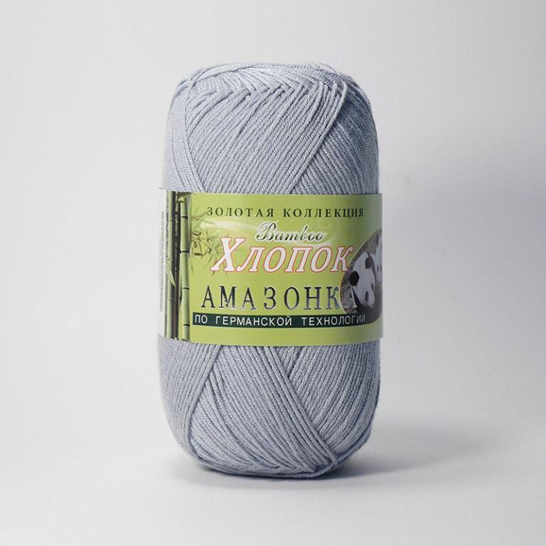 Пряжа для вязания COLOR CITY «АМАЗОНКА» (№118) Серый