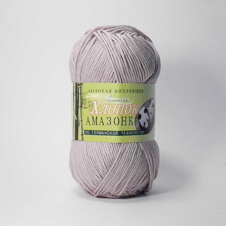 Пряжа для вязания COLOR CITY «АМАЗОНКА» (№120) Светло-серый