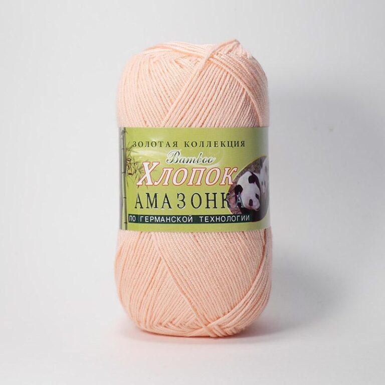 Пряжа для вязания COLOR CITY «АМАЗОНКА» (№271) Персик